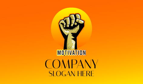 Logo De Motivation Empowered Fist