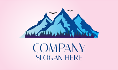 Dağ Ve Ağaç Logosu