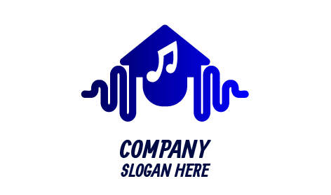 Blue Music House Logo