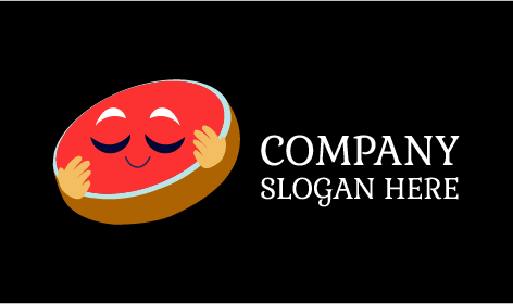 Logotipo De Música De Tambor Plano