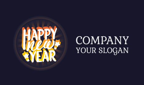 Happy Go Lucky Neujahrslogo