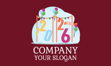 Premium Neujahrslogo