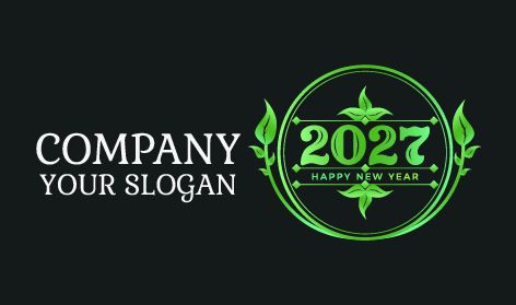 Logo Für Nachhaltiges Neujahrsfest