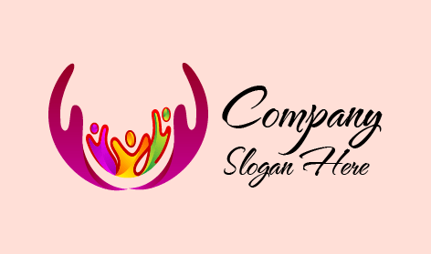 Logo Lsm Komunitas Berwarna-warni