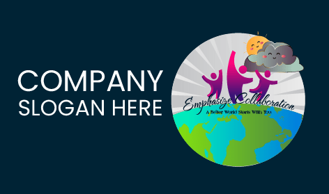 Logo Lsm Siluet Ungu Bahagia