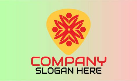 Logo Komunitas Nirlaba Abstrak