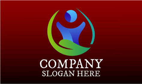 Logo Nirlaba Kasih Sayang Biru