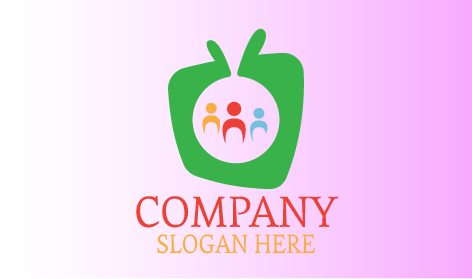 Colorful Silhouette Non Profit Logo