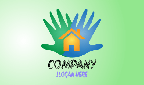 Logo à But Non Lucratif De Soutien à La Main