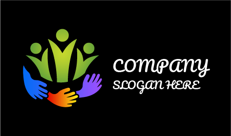 Logotipo De Una Organización Comunitaria Conjunta Sin Fines De Lucro