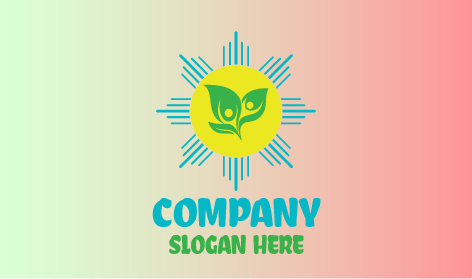 Logo Der Aufgehenden Sonne Für Gemeinnützige Organisationen