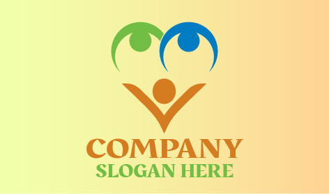 Logo Einer Gemeinnützigen Organisation Mit Lebendigem Herzen