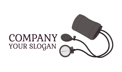 Logo Du Brassard De Tensiomètre Pour Les Soins Infirmiers