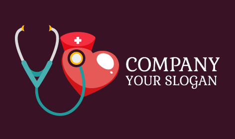 Logo Des Soins Infirmiers Red Heart