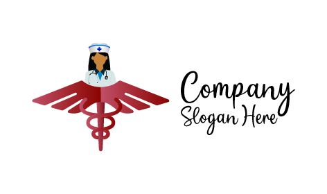 Logo Médical Des Infirmières Seniors