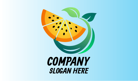Logo D'agrumes Orange