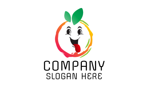 Logo Lidah Jeruk Yang Menyenangkan