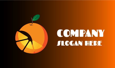 Logo Buah Jeruk Premium