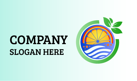 Logo White Waves Orange