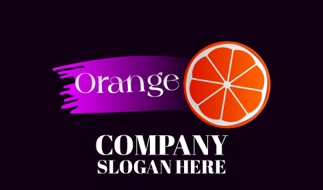 Yummy Orange Slices Logo