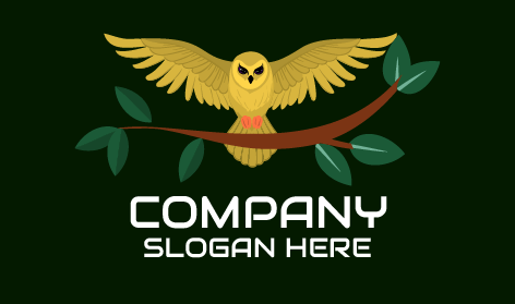 Logo Kandang Burung Hantu Liar