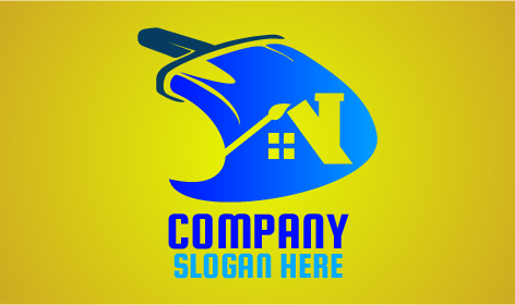 Blue Painter House Logo