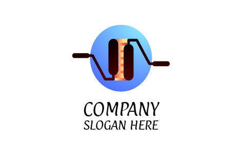 Logo Pelukis Rol Coklat