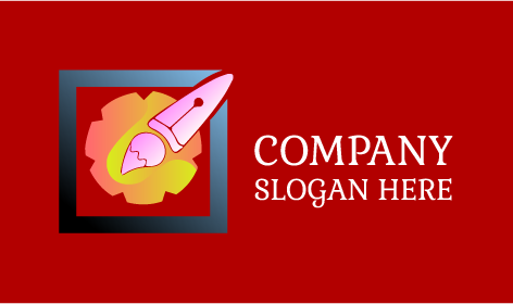 Logo Pelukis Pena Pewarna