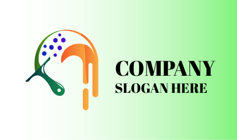 Logo Pelukis Warna Tetes