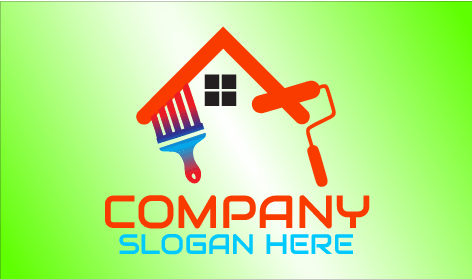 Orange Roof Painter Logo