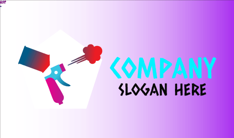 Logo Pistol Semprot Pelukis