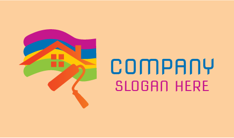 Logo Pelukis Warna Pelangi