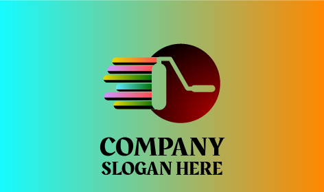 Logo Pelukis Garis Pelangi