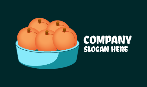 Modern Peach Bowl Logo