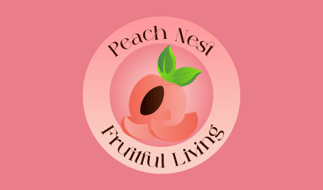 Premium Sliced Peach Logo