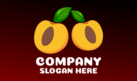 Ripe Peach Seed Logo