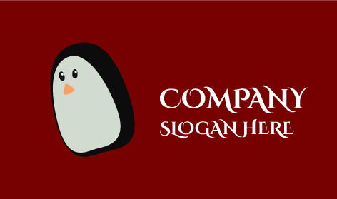 Logo Pinguino Danzante Argentato