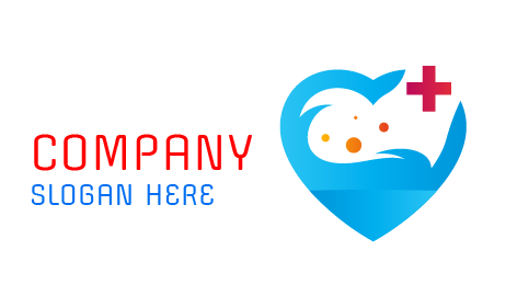 Logo Farmaceutico Cuore Blu