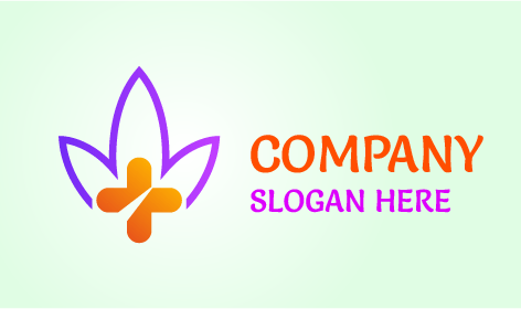 Logo Farmaceutico Foglia Farfalla
