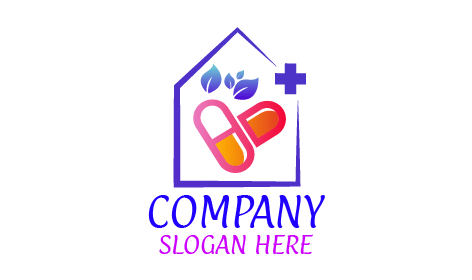 Elegante Logo Della Casa Farmaceutica