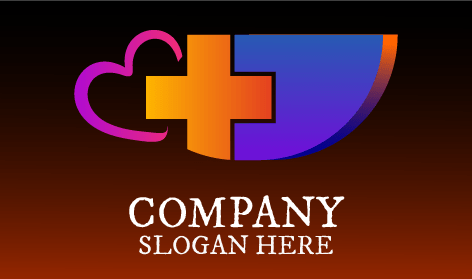 Moderno Logo Farmaceutico Incrociato