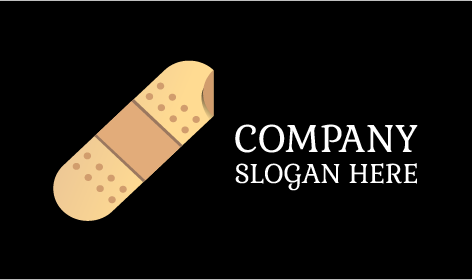 Benda Di Plastica Logo Farmaceutico