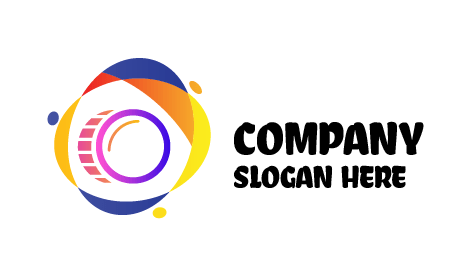 Abstract Photography Camera Logo