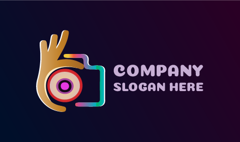 Logo De Photographie À Angle Focalisé