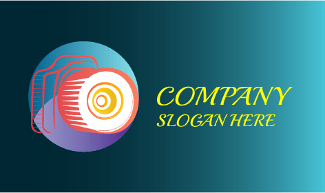 Logo De Photographie De Cadre D'obturateur