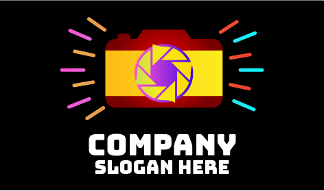 Sparking Camera Photography Logo