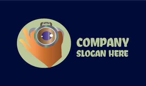 Logo De Photographie Zooming Eye
