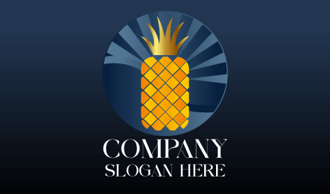Golden Crown Pineapple Logo