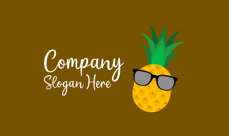 Happy Mood Pineapple Logo