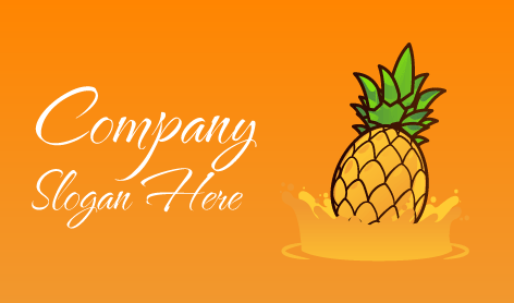 Pineapple Juice Splash Logo
